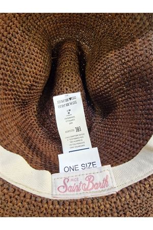 Cappello A Secchiello In Raffia Con Tesa Larga MC2 SAINT BARTH | Cappello | RAFW00100246L